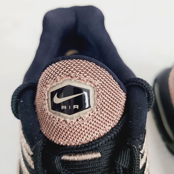 Nike Air Max Plus TN 6.5 Black Rose Gold Mesh Lace-Up‎ Running Worn Once - Picture 2 of 9